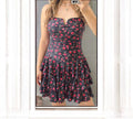 Rochie cu cupe si imprimeuri Danielle