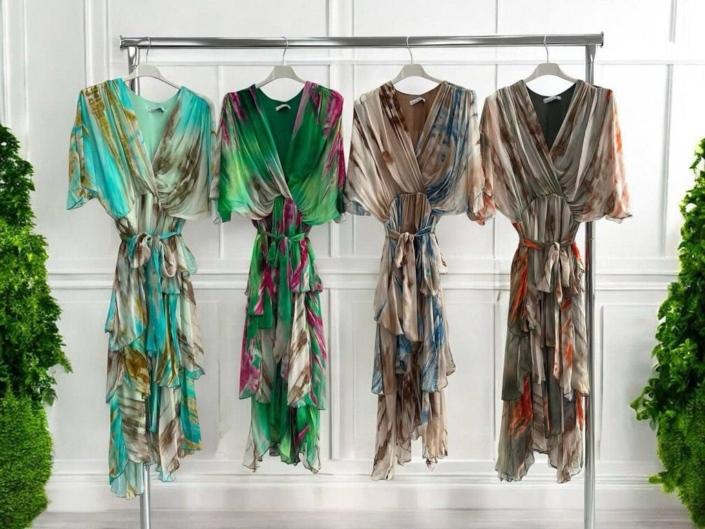 Rochie diafana din matase Laura
