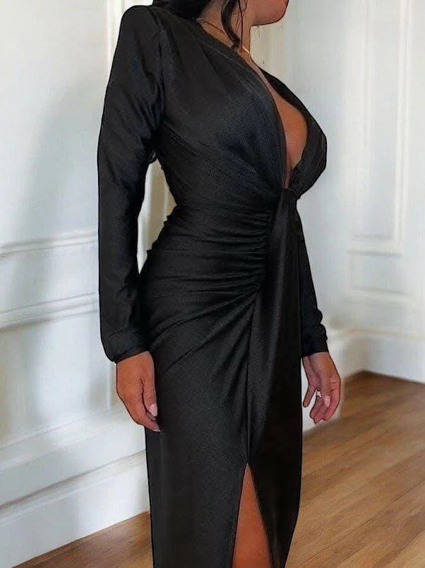 Rochie eleganta din lycra Crystal
