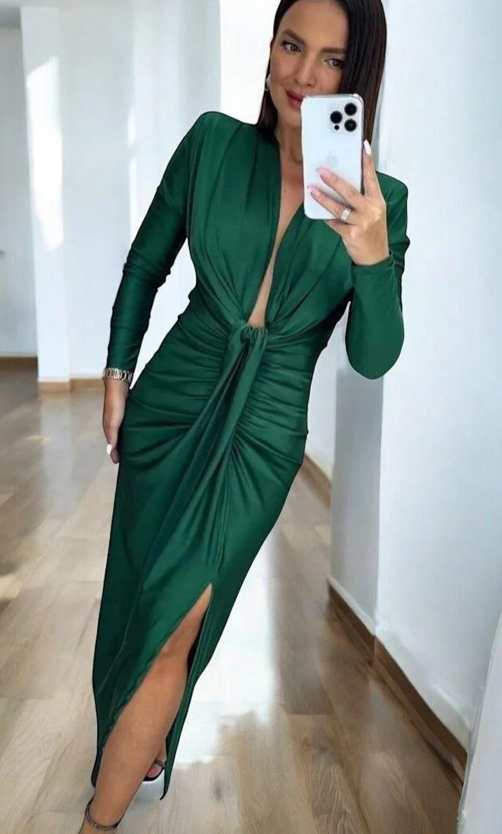 Rochie eleganta din lycra Crystal