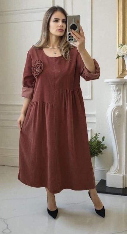Rochie din raiat Riley