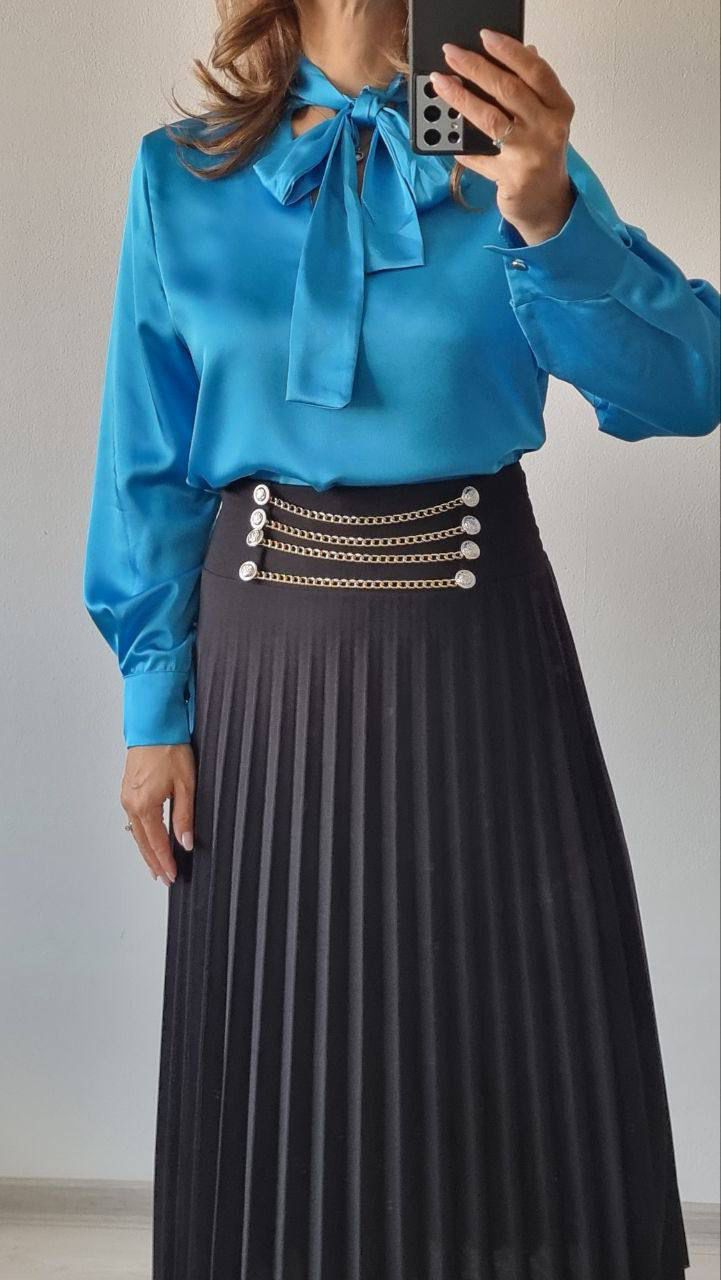 Camasa Din Satin Cu Funda