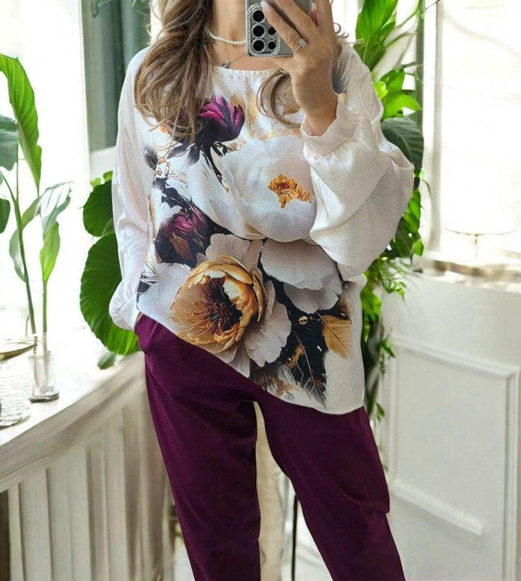 Bluza cu imprimeuri Magda