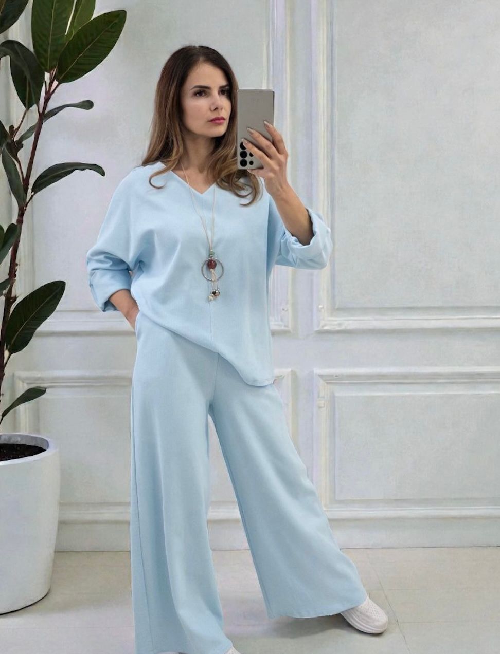 Compleuri din bumbac pe croi larg Pamela