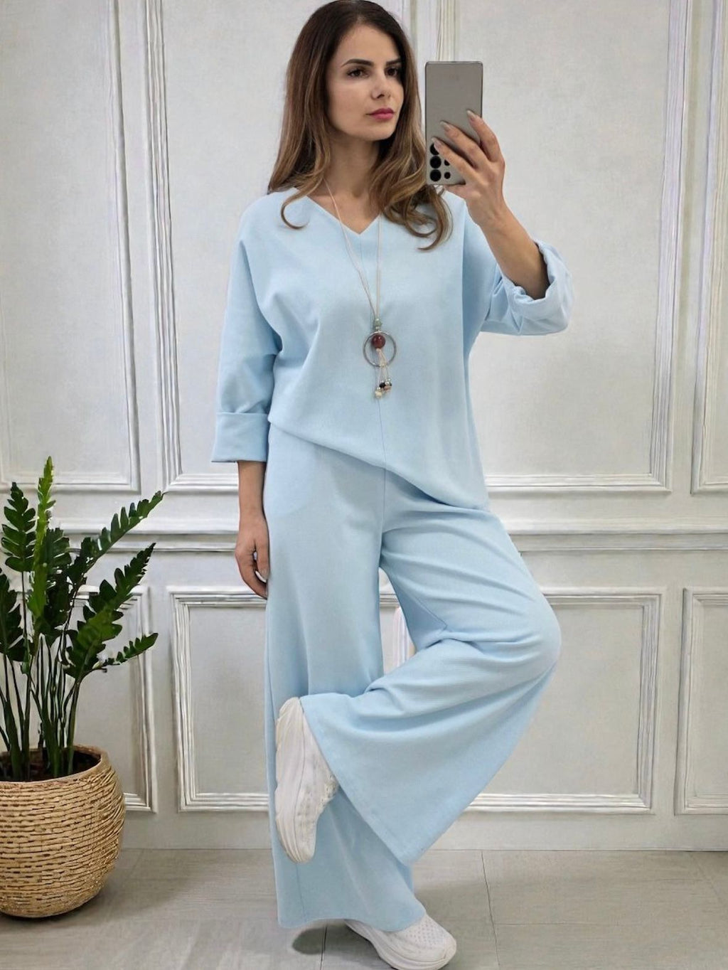 Compleuri din bumbac pe croi larg Pamela