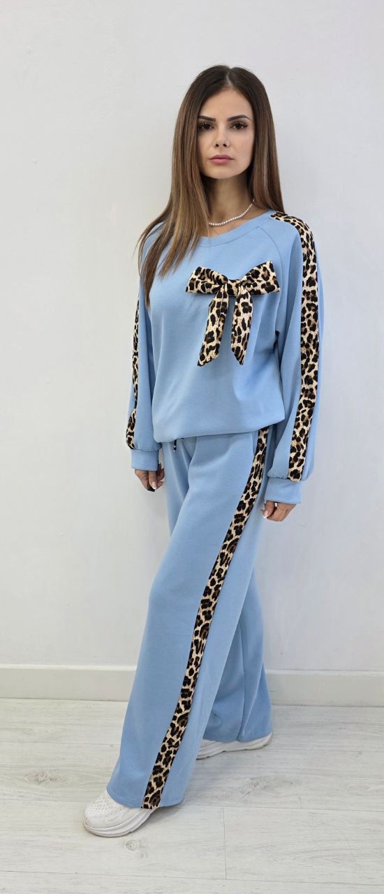 Compleu croi larg cu funda animalprint Lola