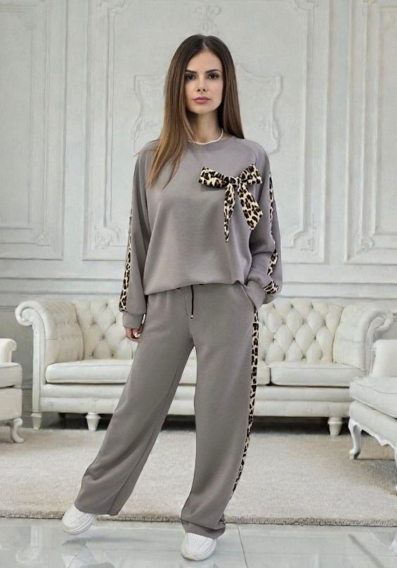 Compleu croi larg cu funda animalprint Lola