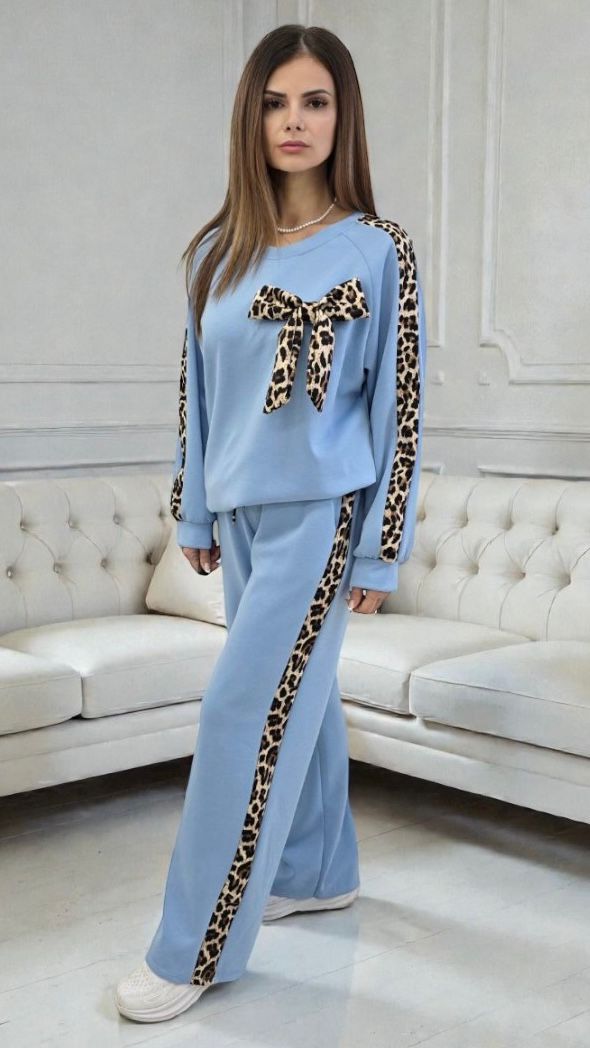 Compleu croi larg cu funda animalprint Lola