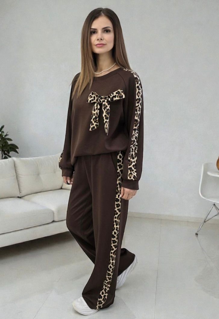 Compleu croi larg cu funda animalprint Lola