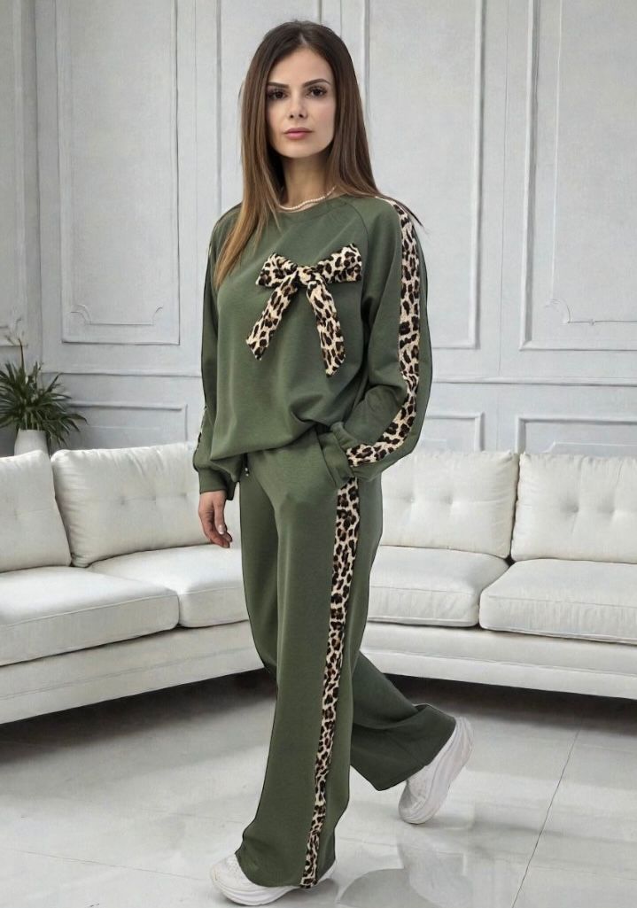 Compleu croi larg cu funda animalprint Lola