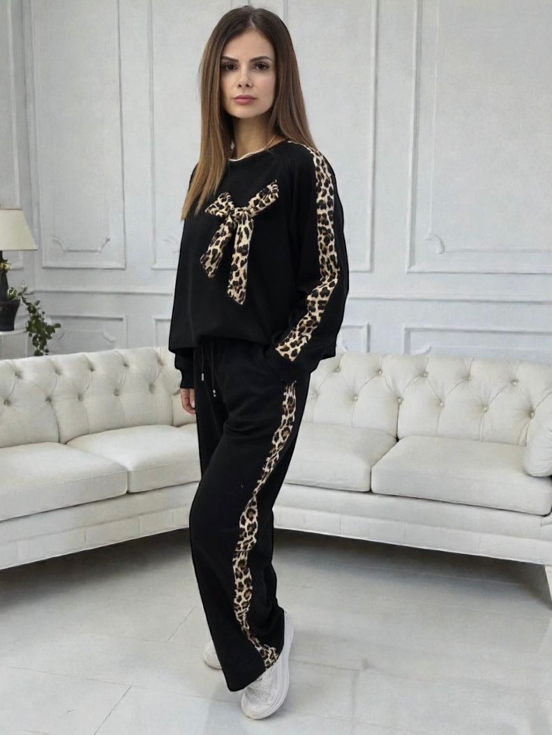 Compleu croi larg cu funda animalprint Lola