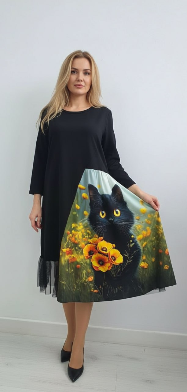 Rochie cu imprimeu Monique