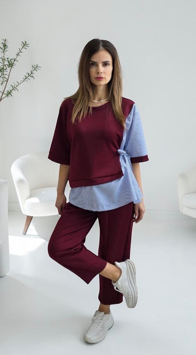 Compleu cu model de camasa Carly