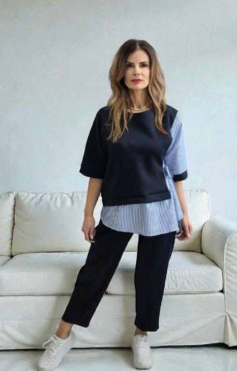 Compleu cu model de camasa Carly