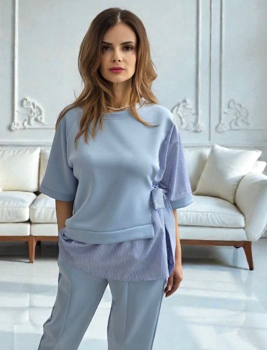 Compleu cu model de camasa Carly