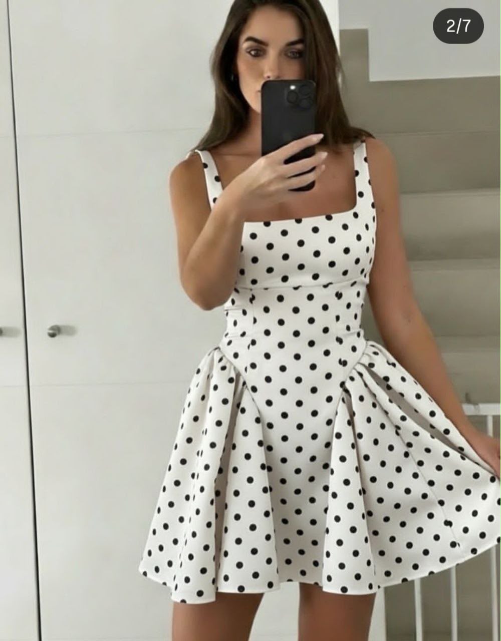 Rochie cu imprimeuri si spatele gol