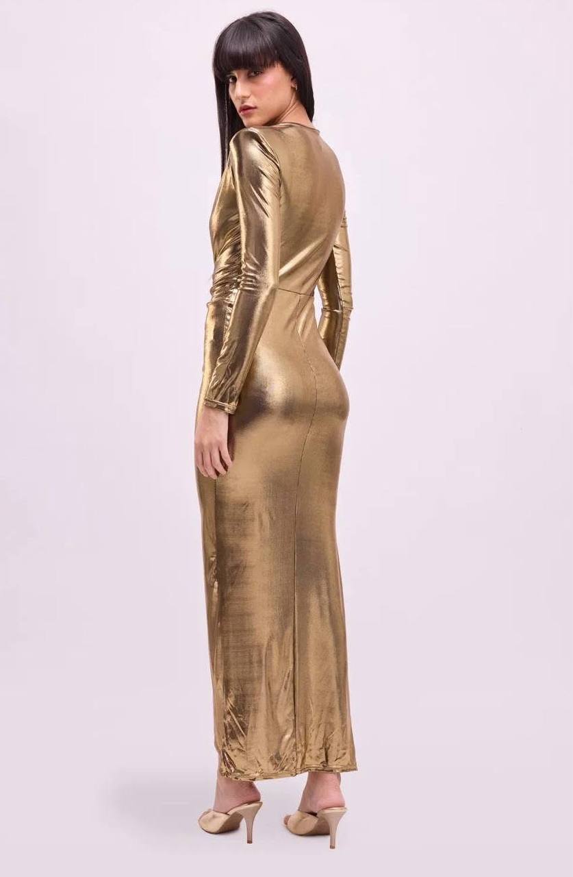 Rochie metalizata Melissa