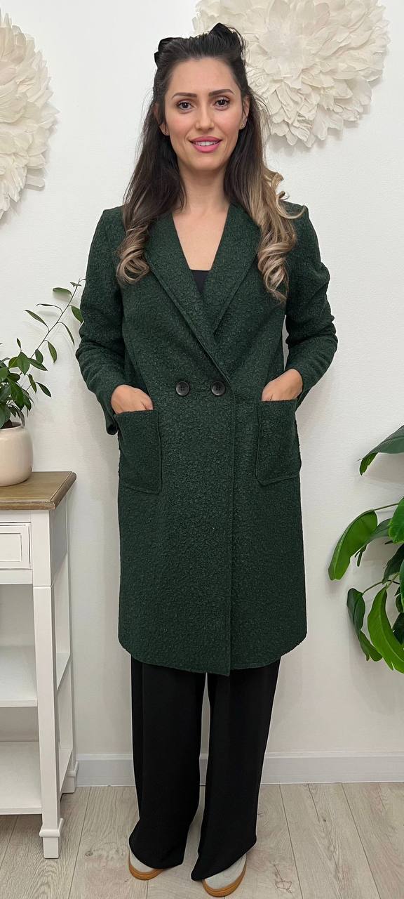 Palton buclat Pamela