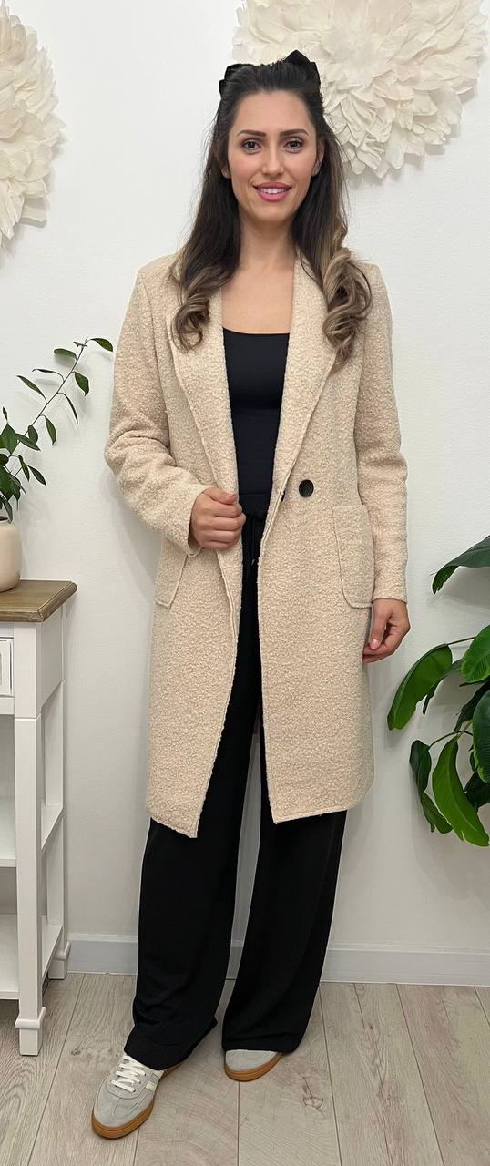 Palton buclat Pamela