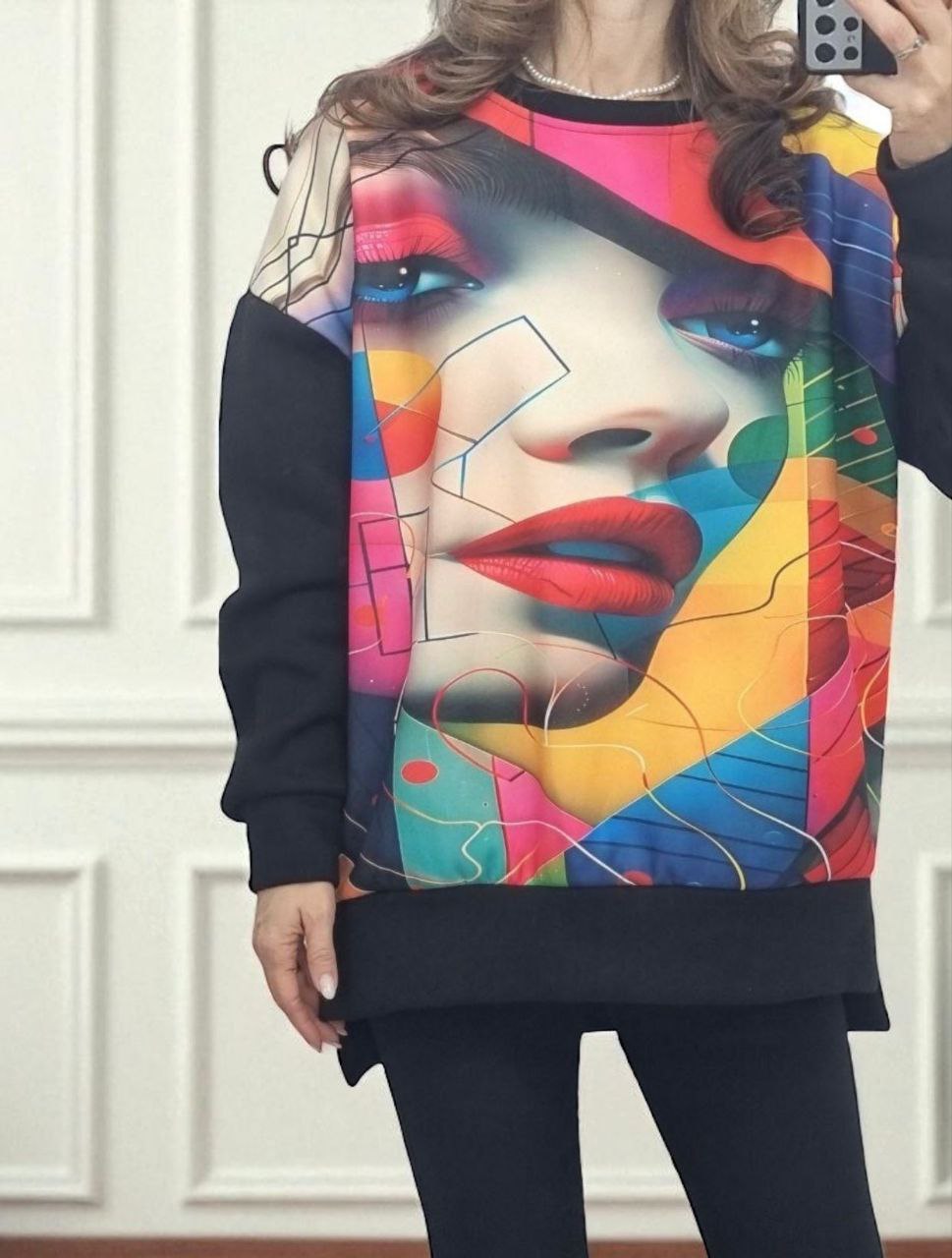 Bluza din bumbac vatuita America