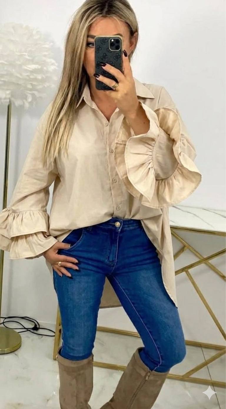 Camasa supradimensionata Britney