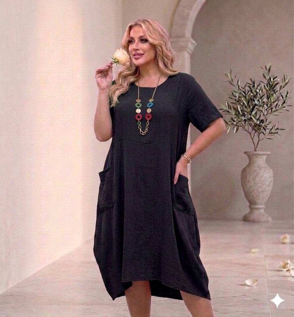 Rochii din vascoza pe croi larg Miriam