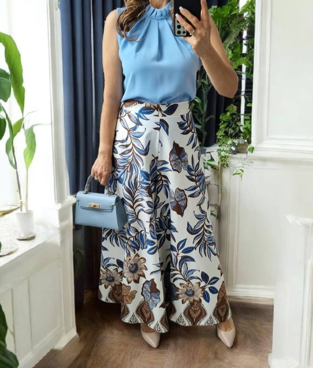 Fuste pantalon din bumbac Sophia