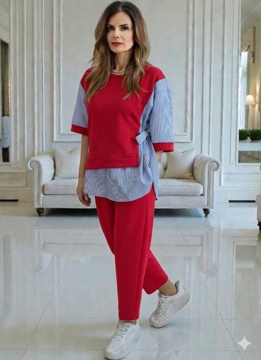Compleu cu model de camasa Carly