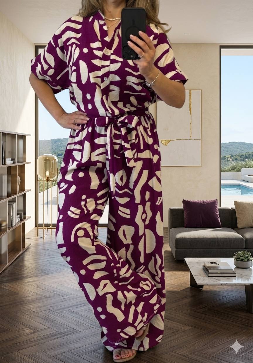 Compleu colorat din vascoza Megan