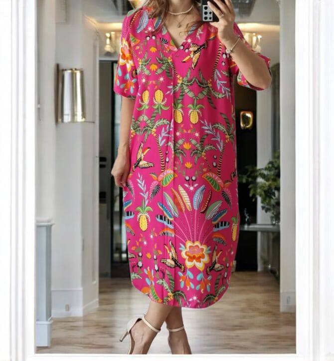 Rochie lejera din vascoza Floria