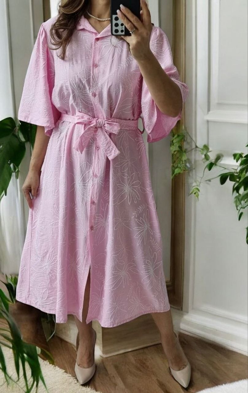 Rochie midi din vascoza Elisa