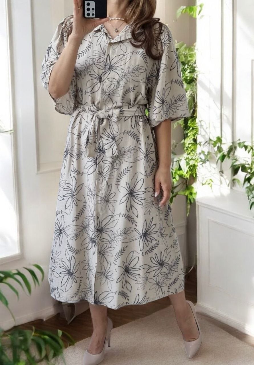 Rochie midi din vascoza Elisa