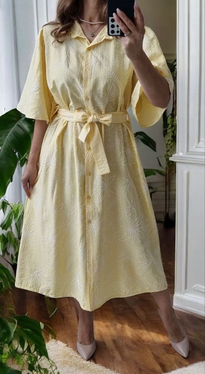 Rochie midi din vascoza Elisa