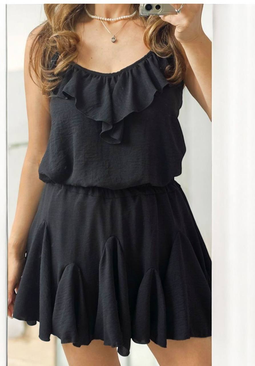 Compleu fusta cu pantaloni scurti pe dedesubt Katherine