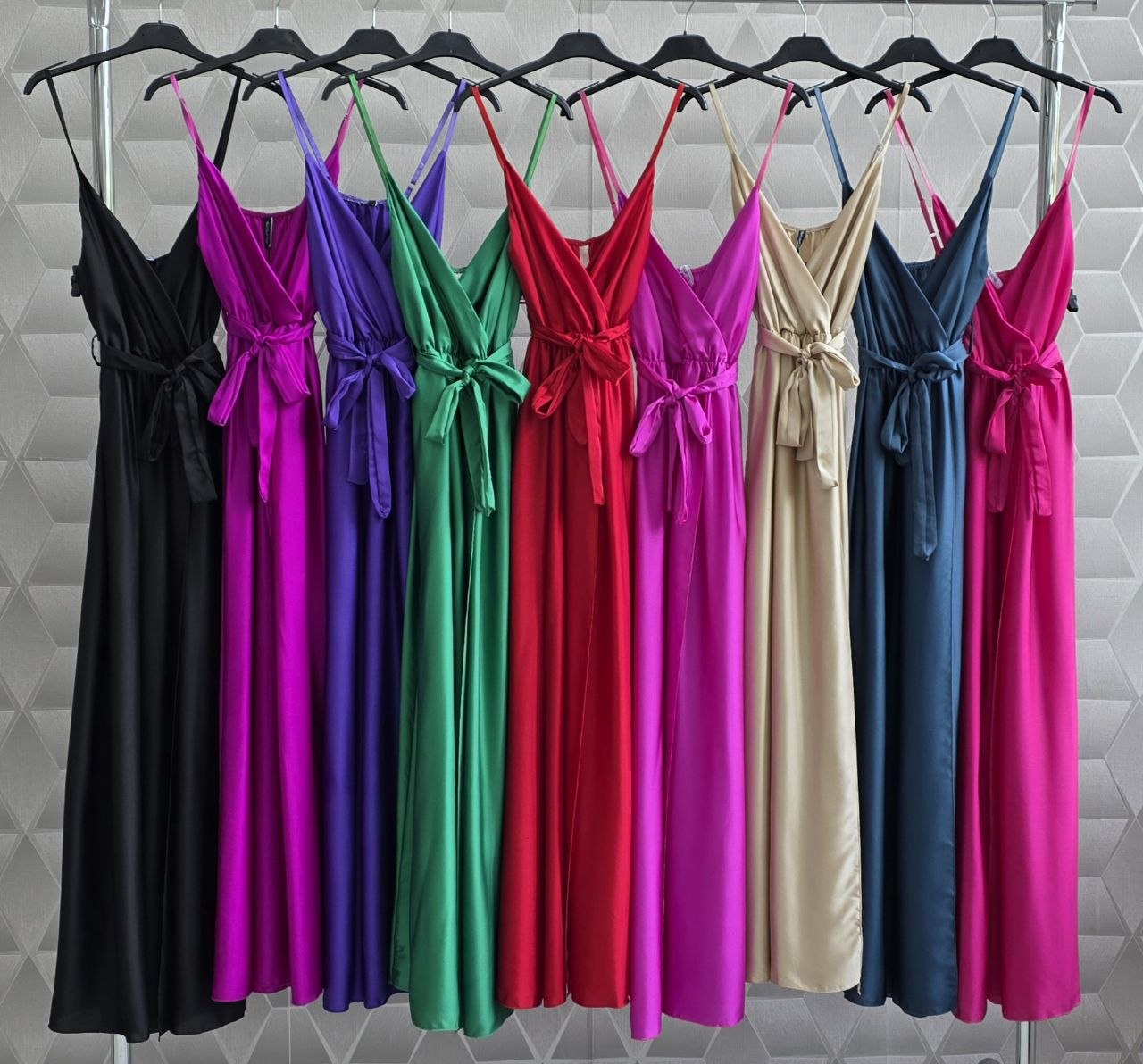 Rochie din satin Allegra