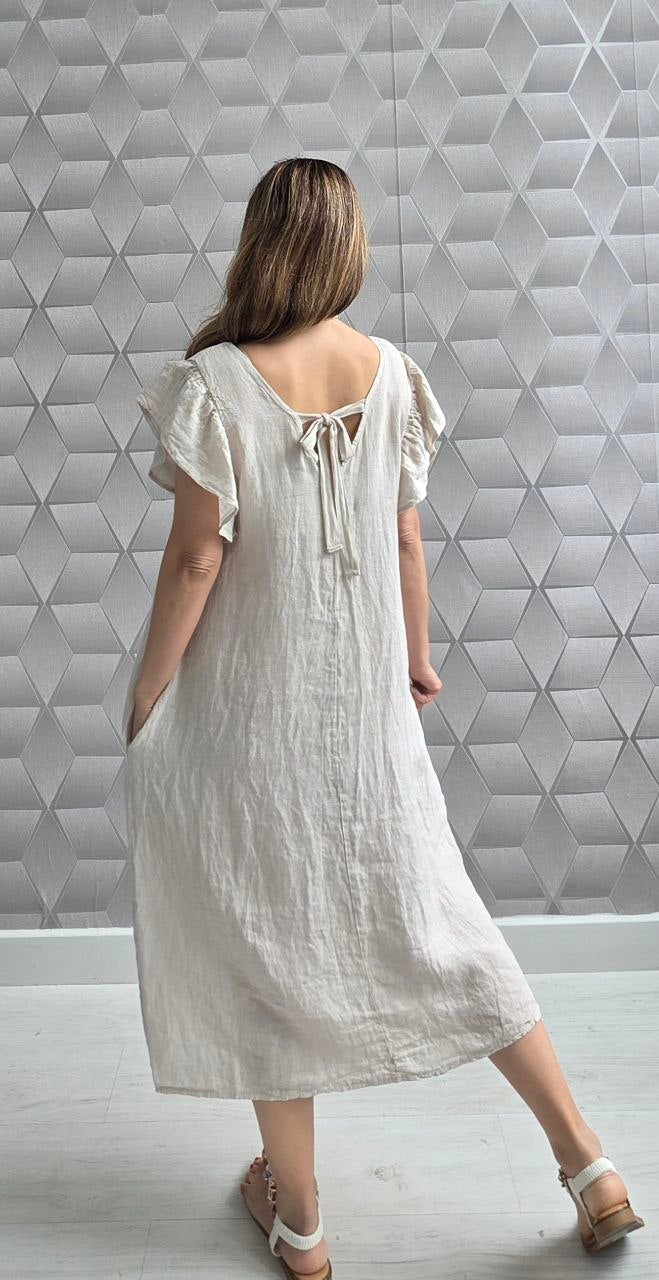 Rochie din in Georgiana