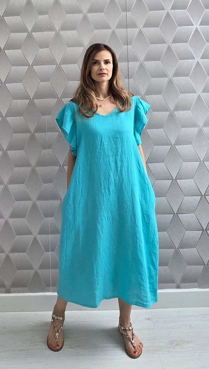 Rochie din in Georgiana