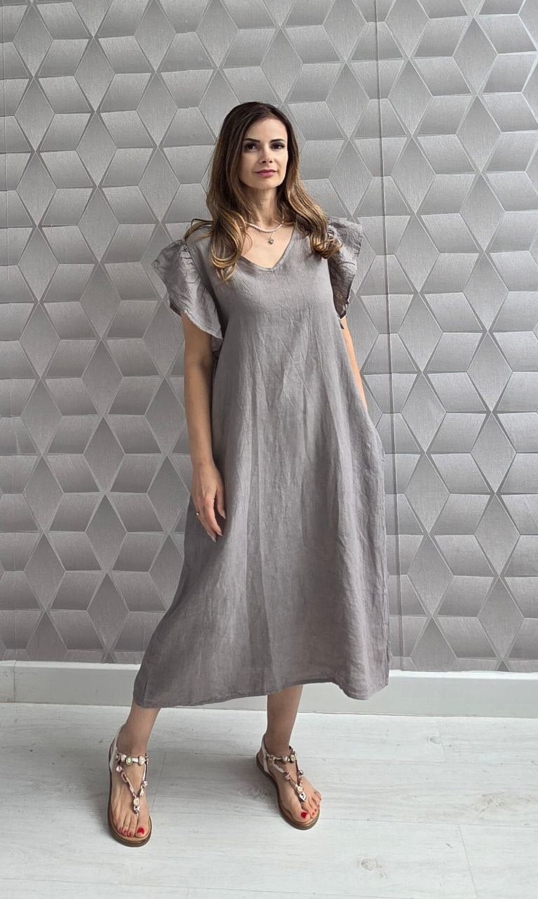 Rochie din in Georgiana