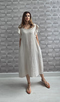 Rochie din in Georgiana