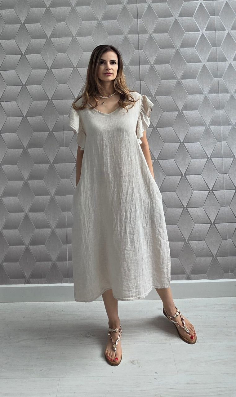 Rochie din in Georgiana