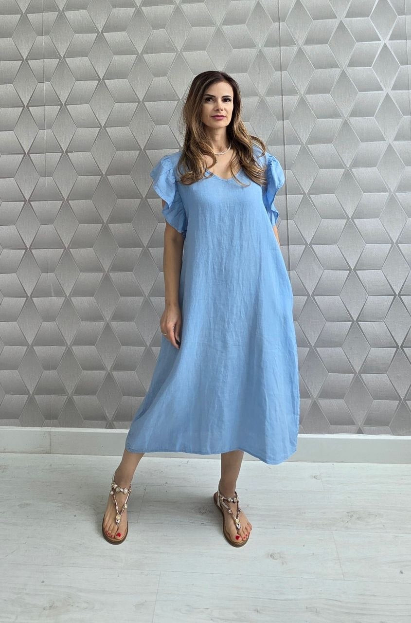 Rochie din in Georgiana