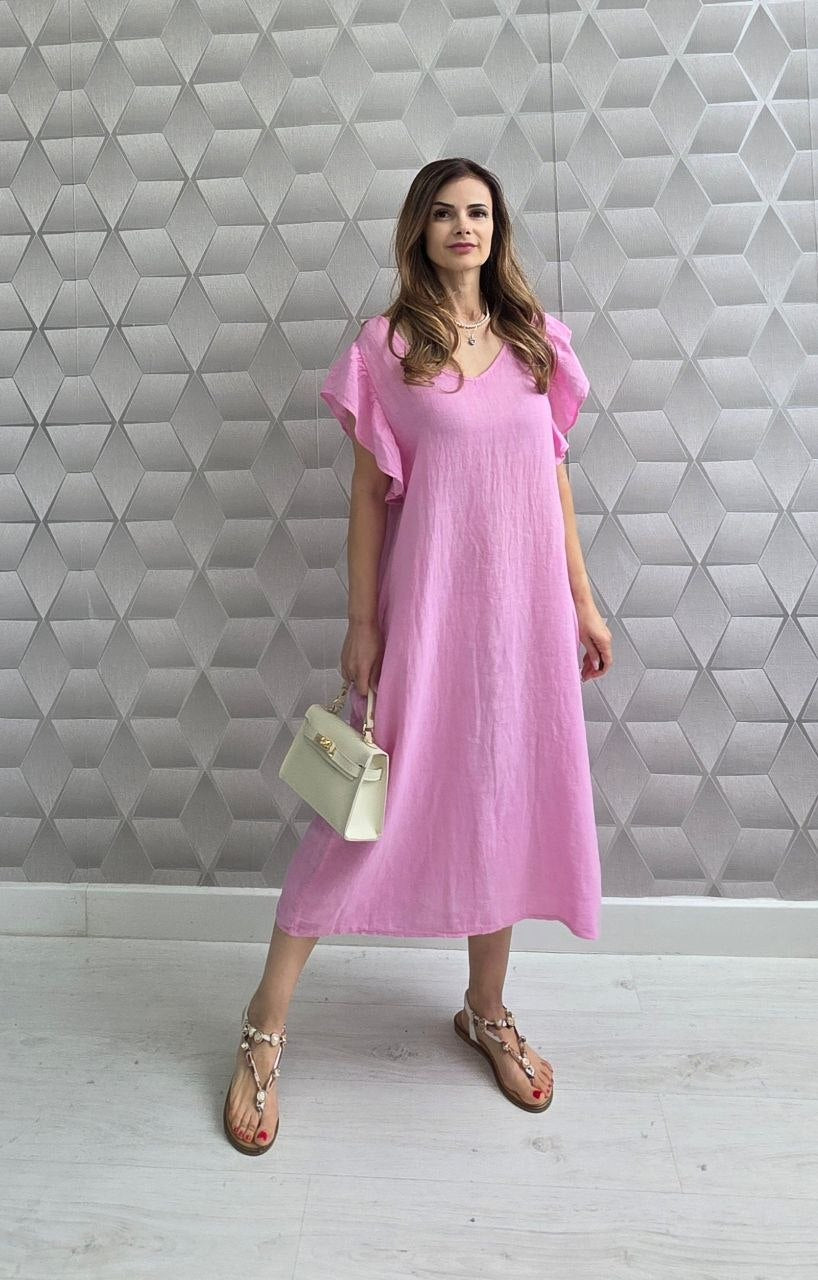 Rochie din in Georgiana