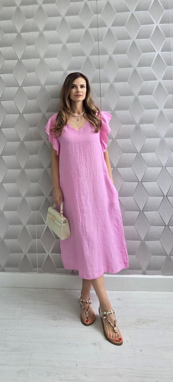 Rochie din in Georgiana