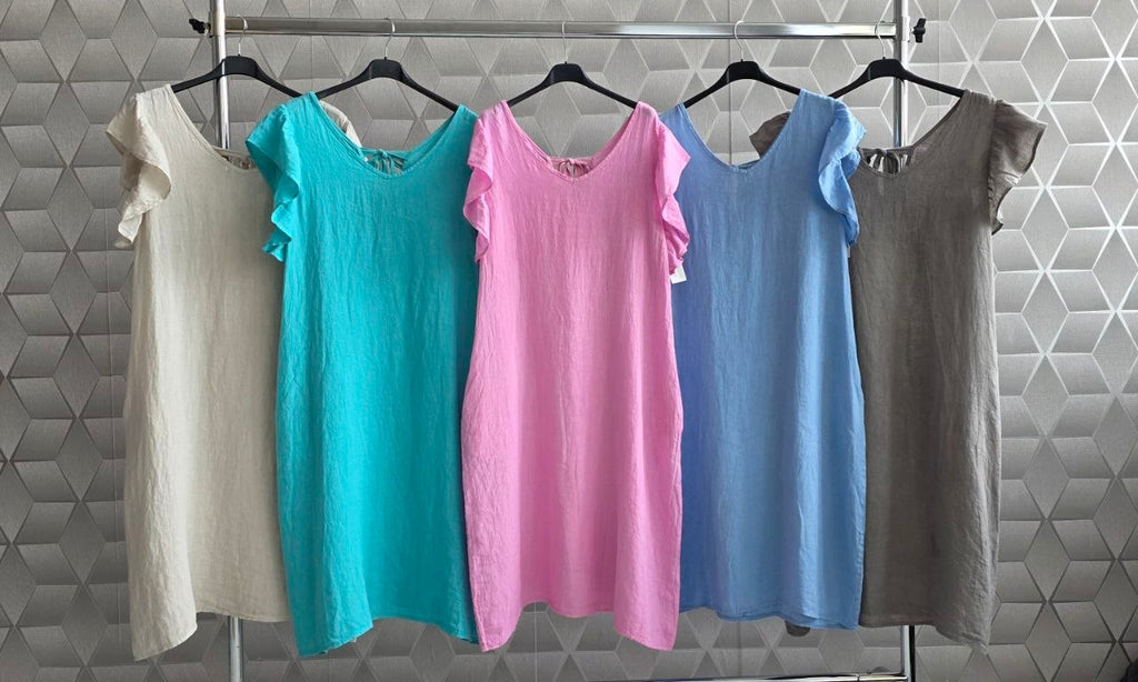 Rochie din in Georgiana