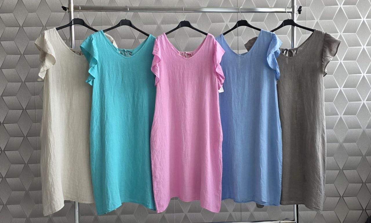 Rochie din in Georgiana