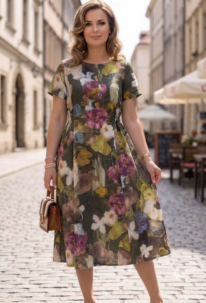 Rochie din bumbac Clara