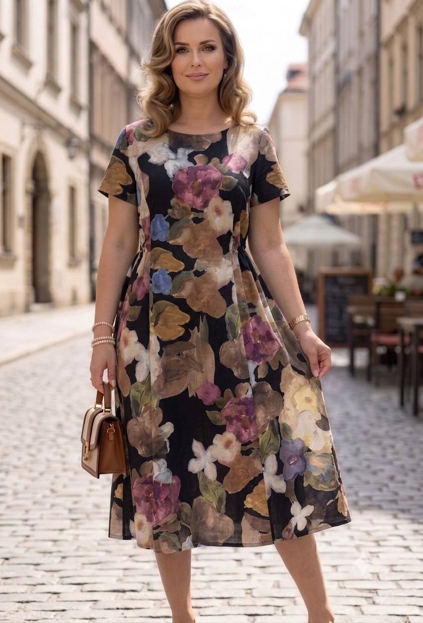 Rochie din bumbac Clara