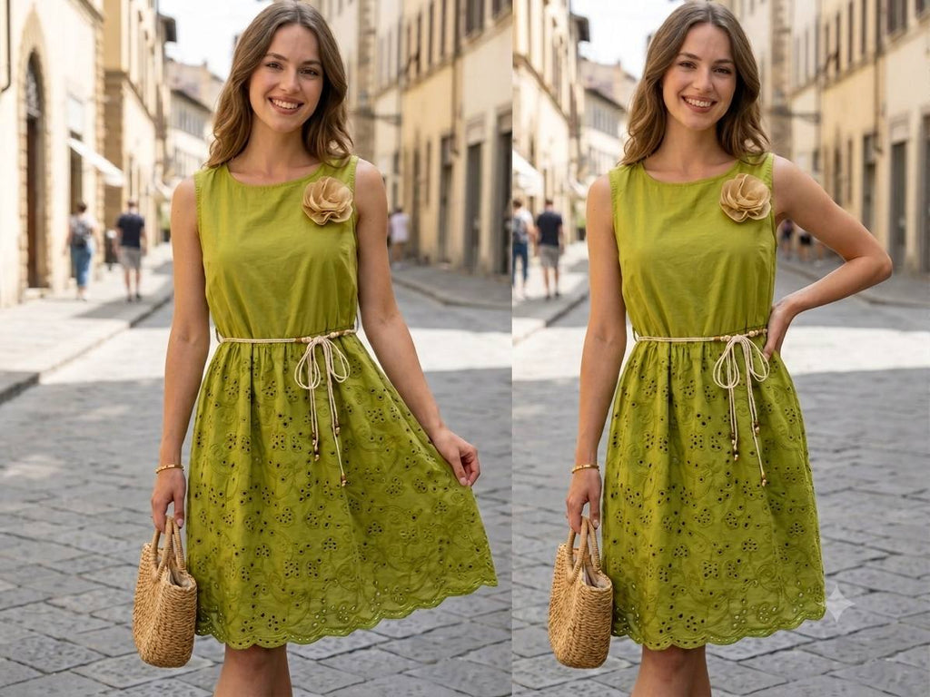 Rochie din bumbac Gratiela