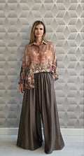 Bluza din matase si vascoza Hanna