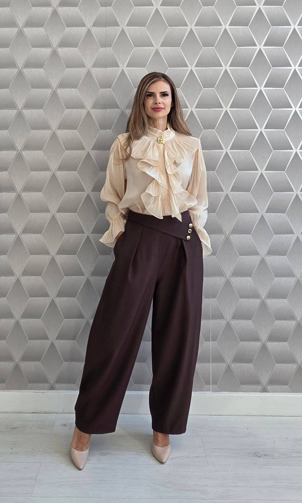Pantaloni cu capse Harmony